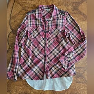 Gimmicks Button-Up Shirt, Size Large